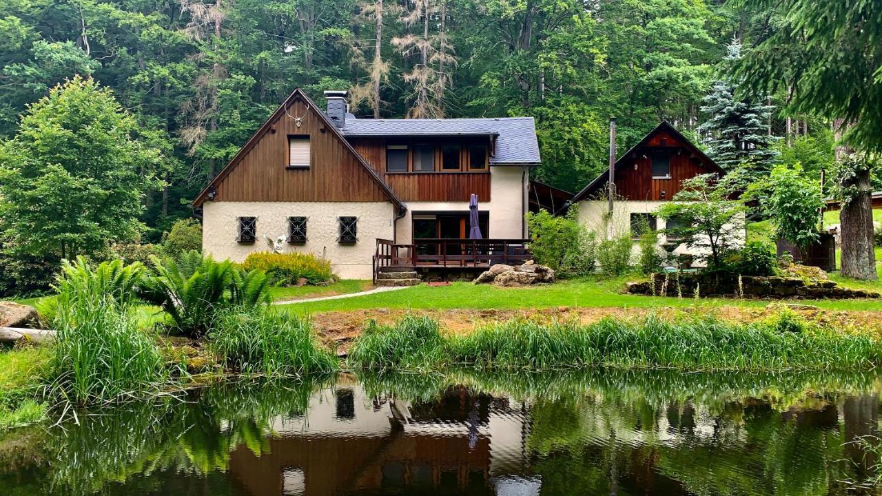 Ferienhaus Jaegerhaus Oppach Privathaus Exteriér fotografie