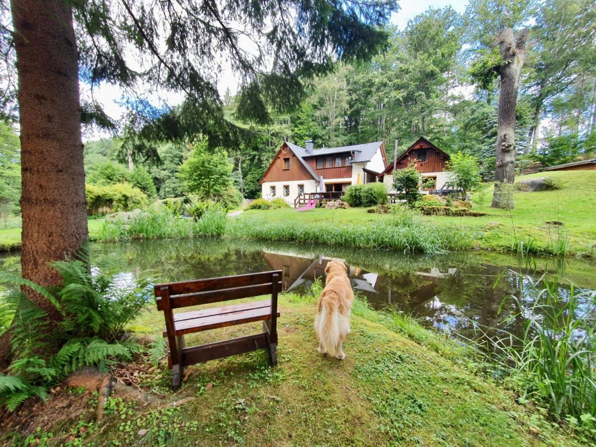 Ferienhaus Jaegerhaus Oppach Privathaus Exteriér fotografie