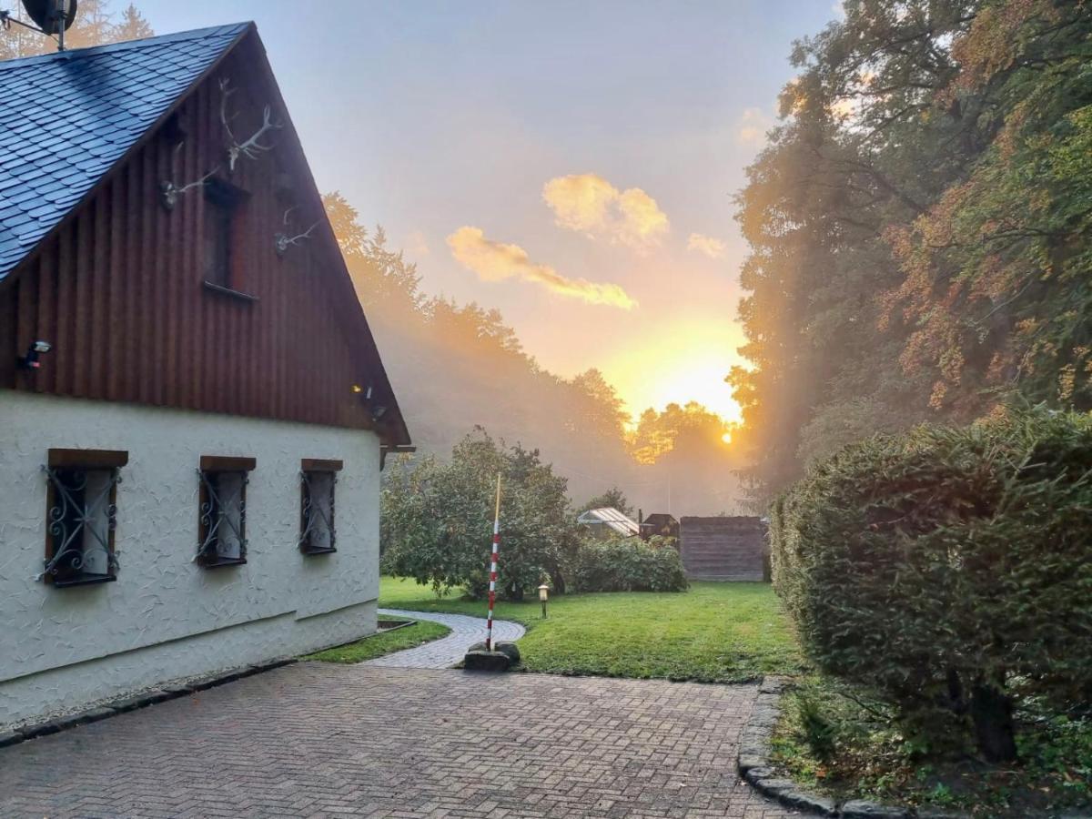 Ferienhaus Jaegerhaus Oppach Privathaus Exteriér fotografie